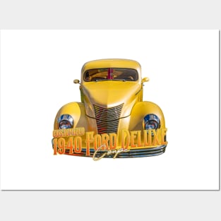 Customized 1940 Ford DeLuxe Coupe Posters and Art